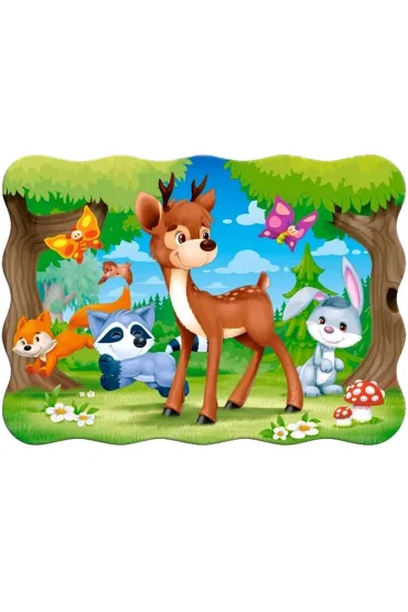 Puzzle 30 el. A Deer AND Friends Castorland