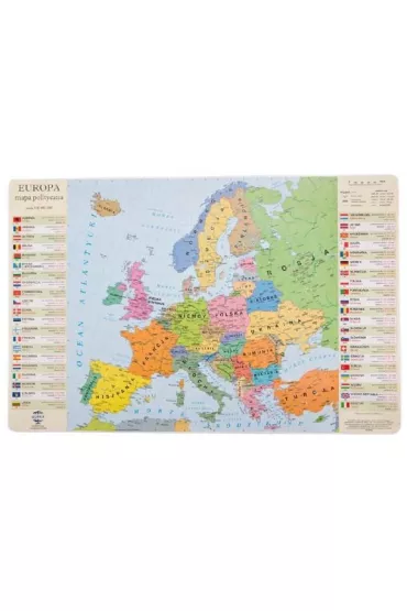 Zachem Podkadka mapa polityczna Europy