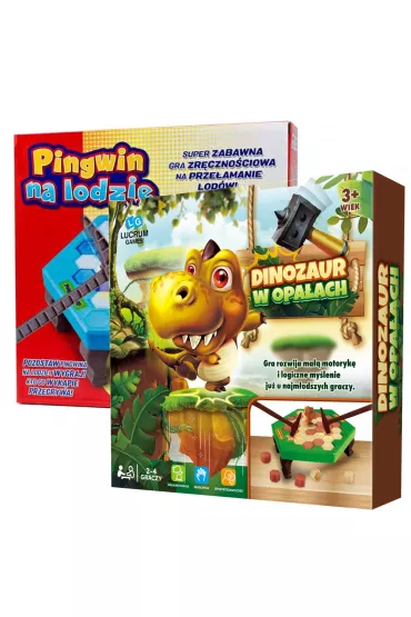 Pakiet Pingwin na lodzie. Nowa edycja, Dinozaur w opa�ach Lucrum Games