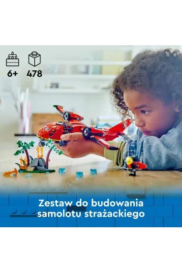 LEGO City Stra�acki samolot ratunkowy 60413