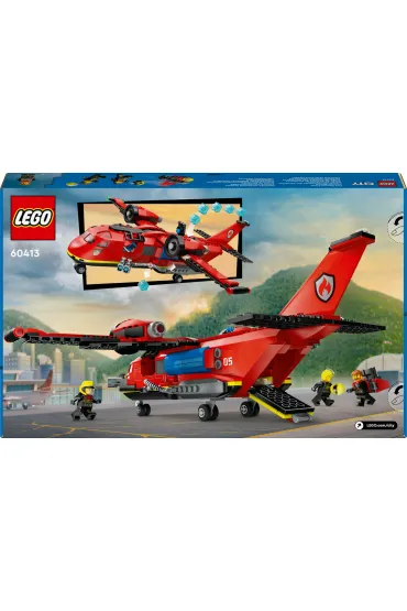 LEGO City Stra�acki samolot ratunkowy 60413