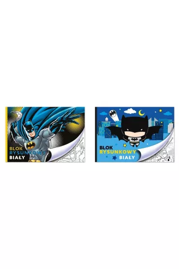 Beniamin Blok rysunkowy A4/20K bia�y Batman