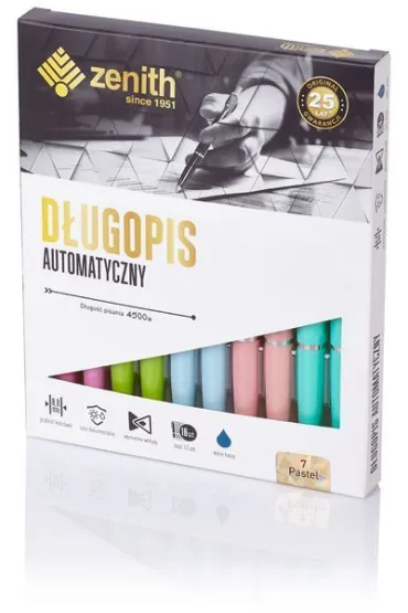 D�ugopis pastelowy Zenith