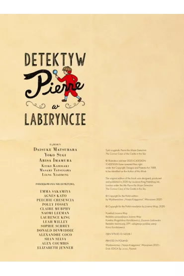 Dziwny przypadek Zamku na Niebie. Detektyw Pierre w labiryncie