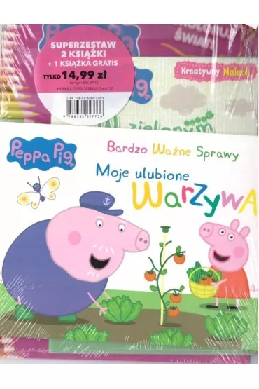 Zestaw 3 ksi��eczek: �winka Peppa