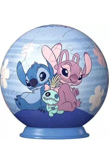 Puzzle Kula 54 el. 3D Stitch 3 Ravensburger