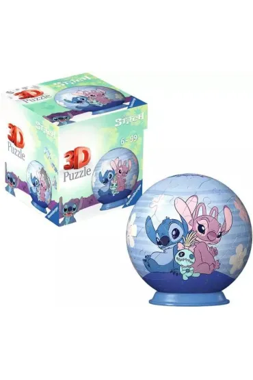 Puzzle Kula 54 el. 3D Stitch 3 Ravensburger