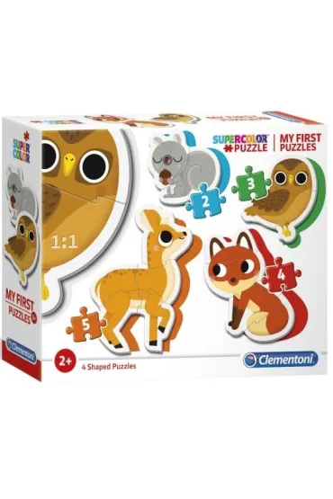 Moje pierwsze puzzle - Zwierz�ta le�ne Clementoni