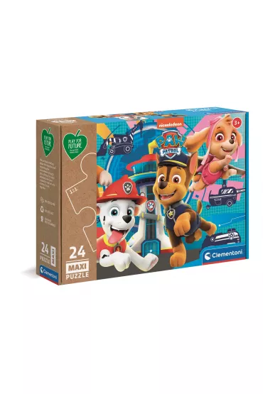 Puzzle maxi 24 el. Play for future. Psi patrol Clementoni