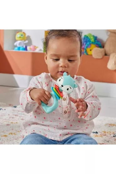Fisher-Price. Grzechotka klekocz�cy Jelonek Mattel