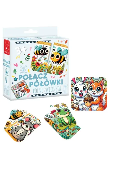 Puzzle Po��cz po��wki. Polne Zwierz�ta Kangur