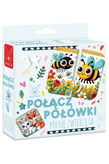 Puzzle Po��cz po��wki. Polne Zwierz�ta Kangur