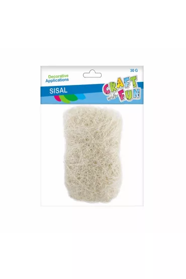 Craft with Fun Ozdoba dekoracyjna Sizal 30 g