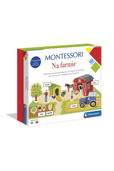 Montessori. Na farmie Clementoni