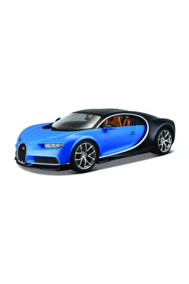 Bugatti Chiron 1:18 niebieski BBURAGO