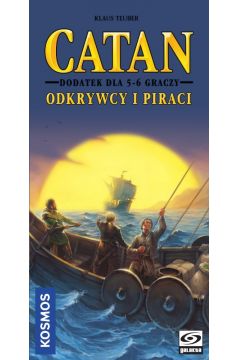 Catan. Odkrywcy i Piraci. Dodatek dla 5.6 graczy