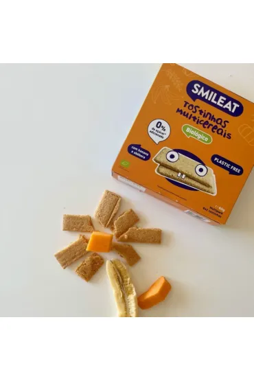 Smileat Pieczywo chrupkie z bananem i dyni� bez dodatku cukru 60 g Bio