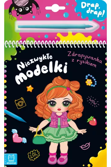 Niezwyk�e modelki. Zdrapywanka z rysikiem - Anna Podg�rska