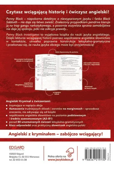Penny Black Investigates. Angielski krymina� z �wiczeniami. Poziom A2-B1