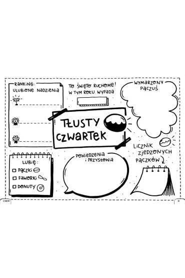 Sketchnotkowy blok na ca�y rok. Graficzne karty pracy dla klas 1-3 - Martyna Radowska