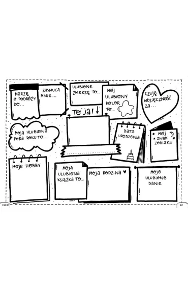Sketchnotkowy blok na ca�y rok. Graficzne karty pracy dla klas 1-3 - Martyna Radowska
