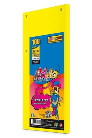 Pastello Przek�adka do segregatora 1/3 A4 100K IT210 ��ta