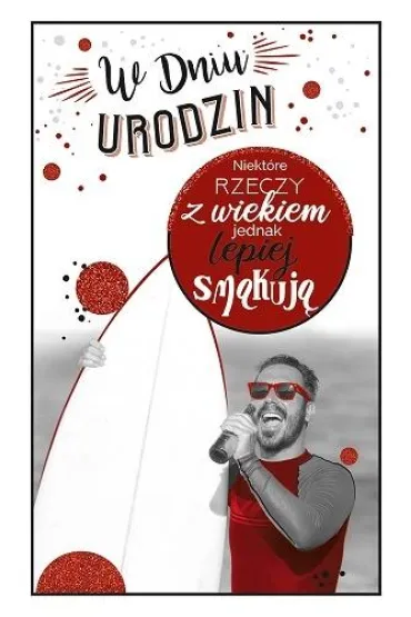 AbCard Kartka okoliczno�ciowa Urodziny BRW08
