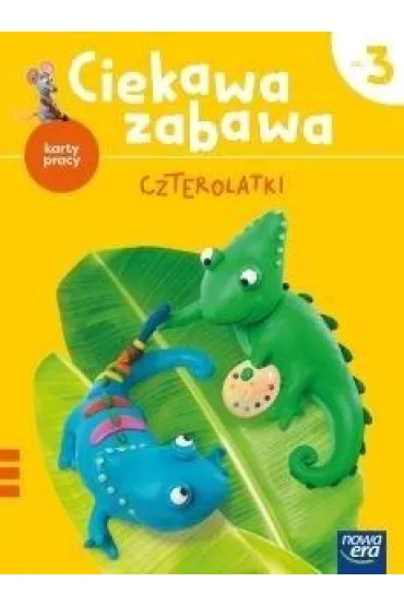 Ciekawa zabawa 4-latki. Karty pracy. Cz�� 3 - Magdalena Ledwo�