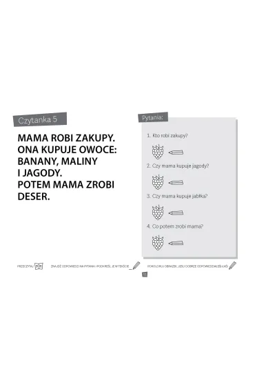 Czytam i odpowiadam na pytania. Kolejne czytanki. �wiczenia w czytaniu ze zrozumieniem - Olga K�odnicka