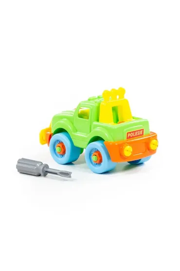Polesie 78216 Klocki - transport Jeep 22el. w worku