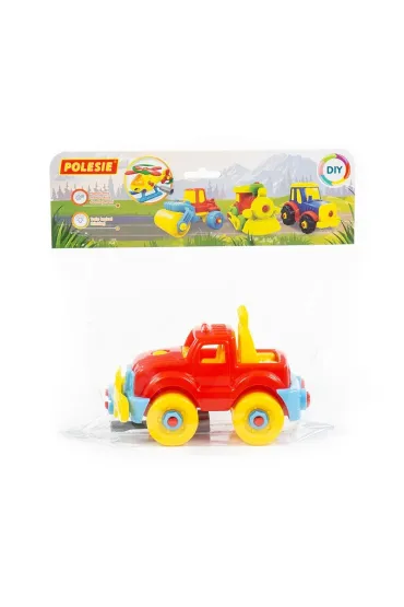 Polesie 78216 Klocki - transport Jeep 22el. w worku