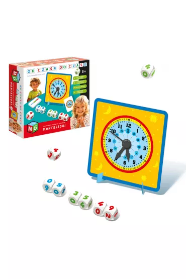 Od czasu do czasu - Zegar edukacyjny Montessori Multigra