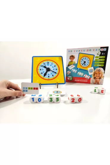Od czasu do czasu - Zegar edukacyjny Montessori Multigra