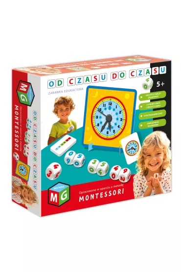 Od czasu do czasu - Zegar edukacyjny Montessori Multigra