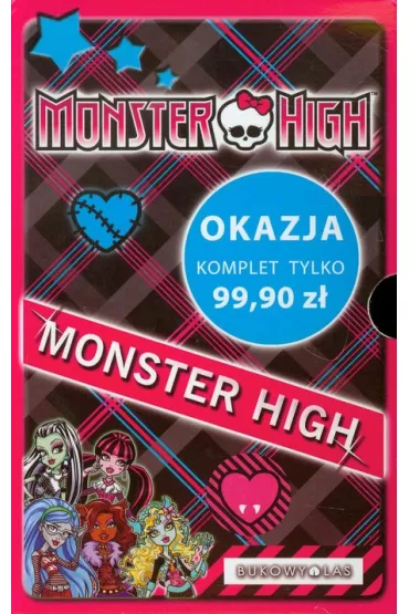 Monster High. Komplet 4 powie�ci + notes - Lisi Harrison