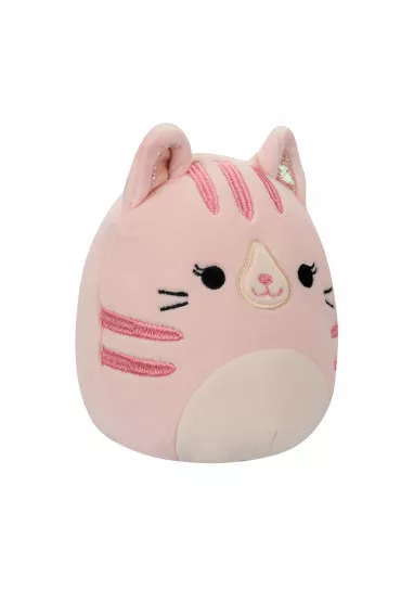 Pluszak Squishmallows Flipmallows Seria 17 13 cm Laura/Shena - Pink Tabby Cat/Rainbow Tie-Dye Dog Jazwares