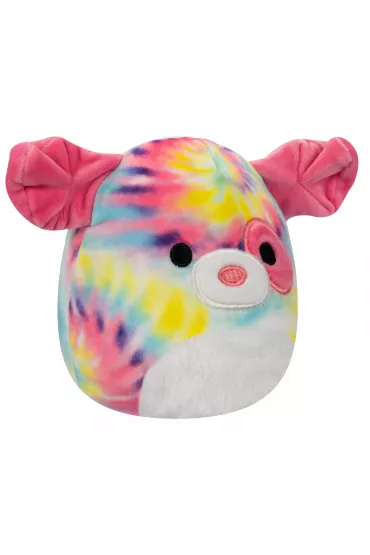 Pluszak Squishmallows Flipmallows Seria 17 13 cm Laura/Shena - Pink Tabby Cat/Rainbow Tie-Dye Dog Jazwares
