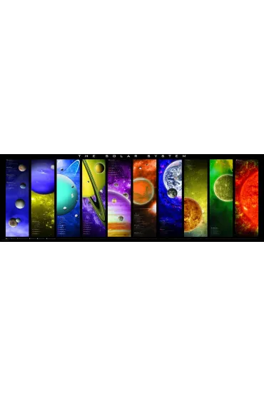 Puzzle 1000 el. The Solar System Eurographics