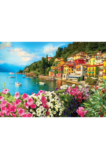 Puzzle 1000 el. W�ochy, Jezioro Como Eurographics
