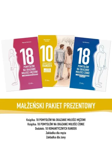 Pakiet dla ma��e�stw: 18 pomys��w na okazanie... - Daniel  Wo�ochowicz, Ma�gorzata  Wo�ochowicz