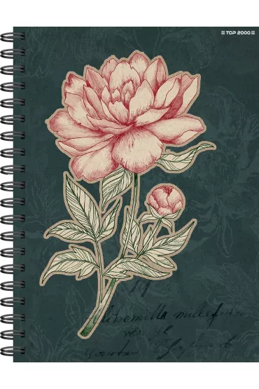 Top-2000 Ko�ozeszyt Flowers A5 Kratka, 5 mm 100 kartek