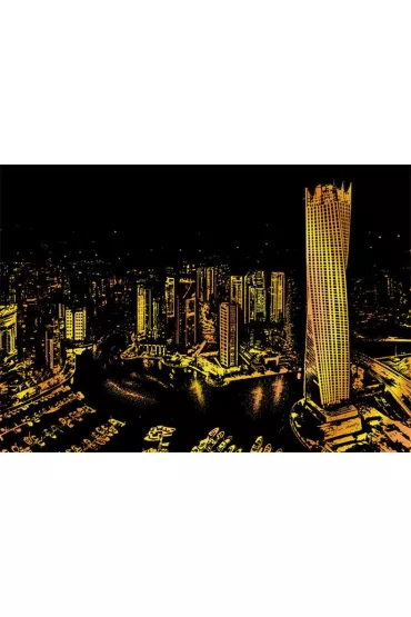 Twoje Hobby Dubai. Magiczna zdrapka - wydrapywanka 40.0 x 28.5 cm