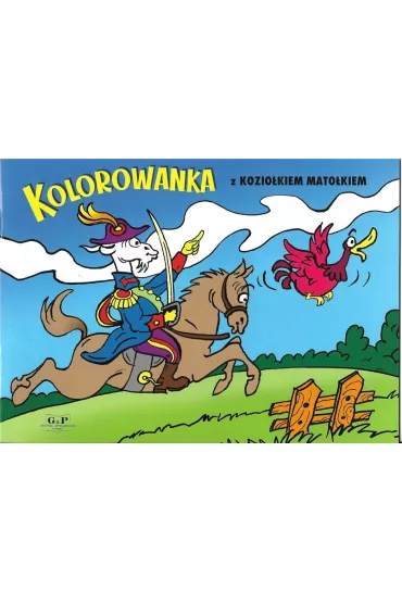 Kolorowanka z Kozio�kiem Mato�kiem - konik