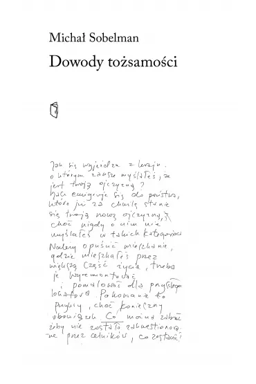Dowody to�samo�ci - Micha� Sobelman