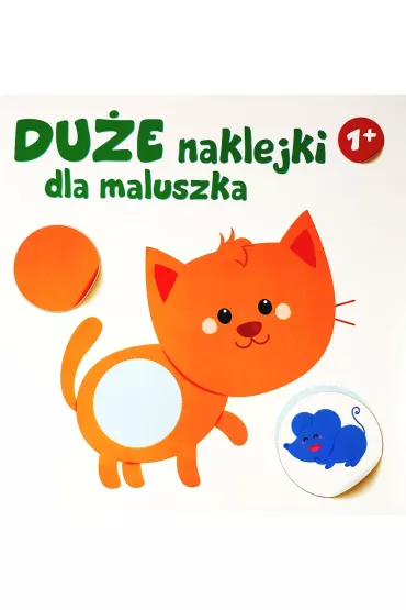 Du�e naklejki dla maluszka 1 + kotek