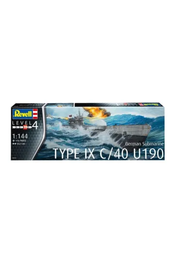 German Submarine Type IX C/40 U190 Revell