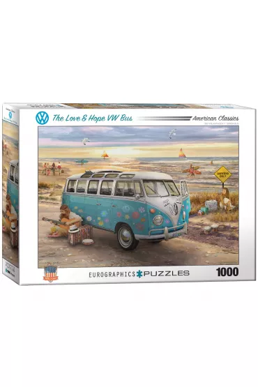 Puzzle 1000 el. VW Mi�o�� i nadzieja Eurographics