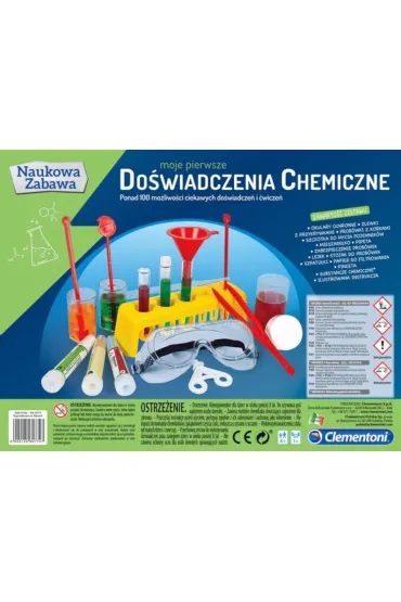 Naukowa zabawa - Moje pierwsze do�wiadczenia chemiczne Clementoni