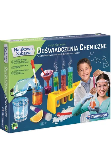 Naukowa zabawa - Moje pierwsze do�wiadczenia chemiczne Clementoni
