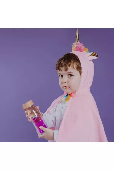 Petit Boum Butelka sensoryczna dwufazowa Move - Kraina Jednoro�ca